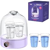 LET'S RESIN 2026 Upgraded Quad-Core Pump Resin Bubble Remover, -99.9kPa | High Vacuum, 3 Mins Remove 99.9% Air Bubbles, 4L Large Capacity, for Epoxy Resin, Deep Pour Resin &amp; Liquid Silicone
