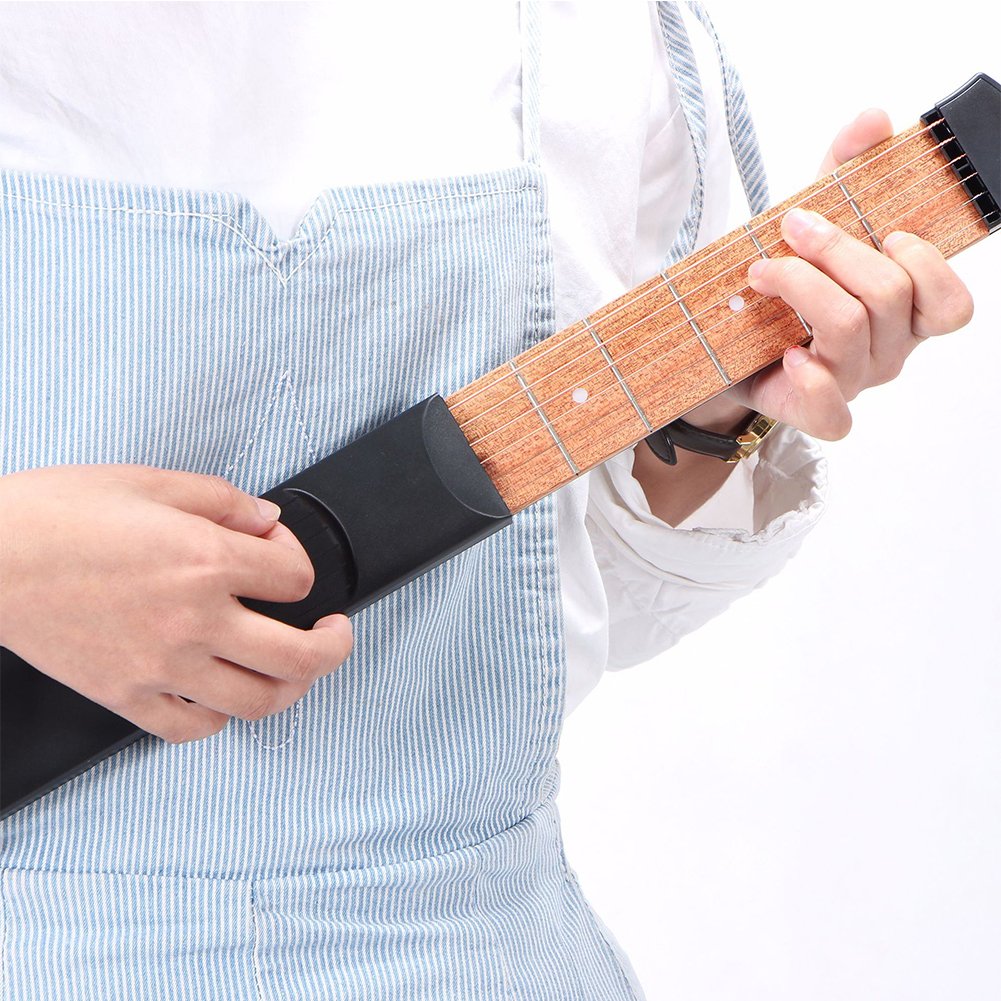 Pocket Guitar, HLHome Portable Guitar Exercise Device Guitar Chord Practice Guitar Finger Exercise Device Guitar Finger Force Device Guitar Accessories