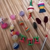 20-teiliges Katzenspielzeug Set Mit Regenbogen-Tunnel (122 Cm), Federspiel, Bällen & Mäusen – Interaktives Spielzeug Für Indoor-Katzen