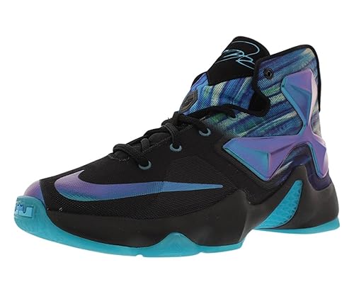 purple basketball shoes youth