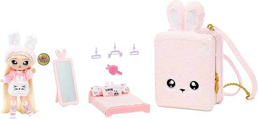 Amazon.com: Na Na Na Surprise Mochila 3 en 1 Dormitorio Playset con