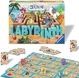 Ravensburger Disney Stitch Labyrinth The Moving Maze Game 2-4 Players view 4