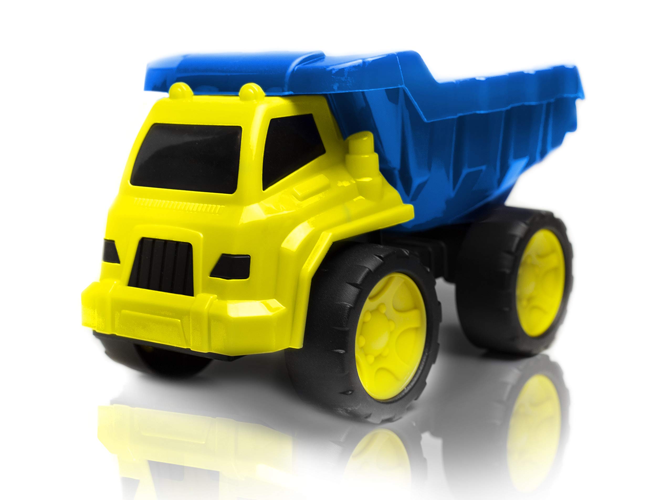 Hunson My First Dump Truck with Moveable Parts (Blue)