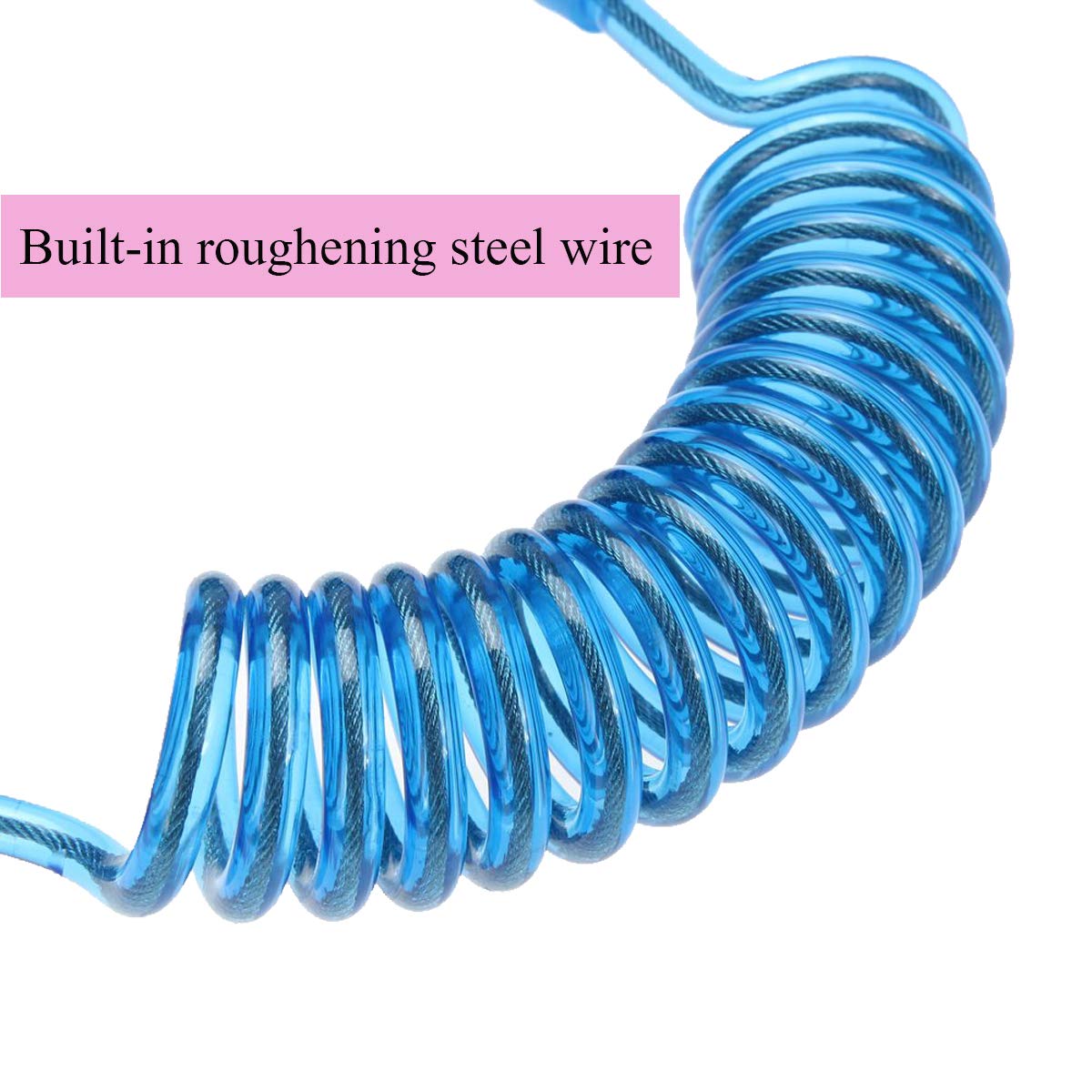 XQXC Anti Lost Wrist Chain 8FT Traction Rope, Infant Safety Sling Belt, Anti Lost Wrist Chain Traction Band, Suitable for Children Aged 1-10 Years with 360 Degree Rotatable Retractable Rope