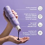 Milk Shake Silver Shine Shampoo 1000ml Blonde Grey Hair Violet Pigment view 2