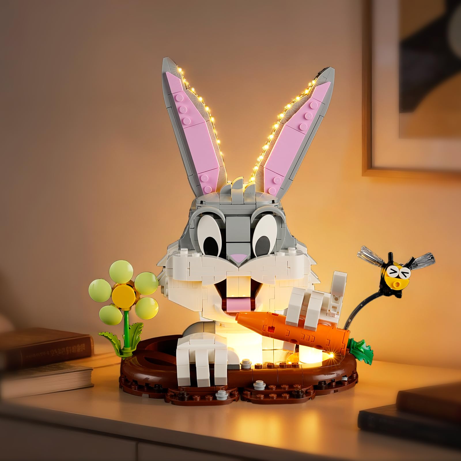 YEABRICKS LED Light for Lego-40920 Seasons and Occasions Bugs Bunny Building Blocks Model (Building Set NOT Included)