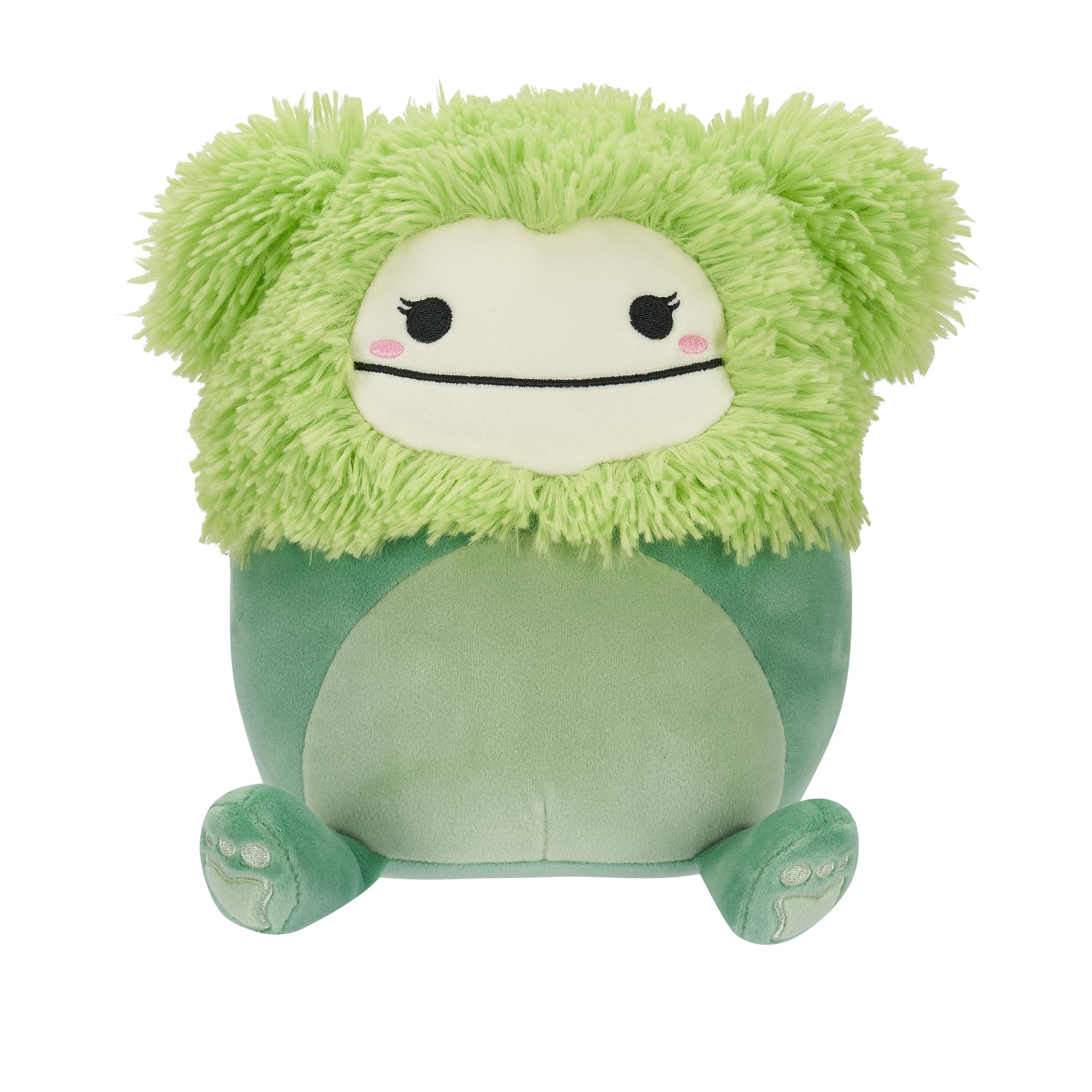 Squishmallows Original 7.5-Inch Bren the Green Bigfoot Small-Sized Ultrasoft Plush