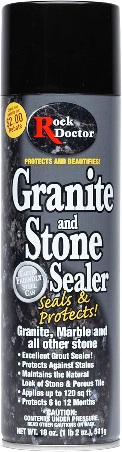 Rock Doctor Granite Sealer, 18 Ounce