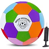 Upgraded- House Soccer Ball Size 4, Indoor Soccer Balls Size 4, Size 4 Soft Safe Silent Soccer Ball for Inside Home Outdoor Y