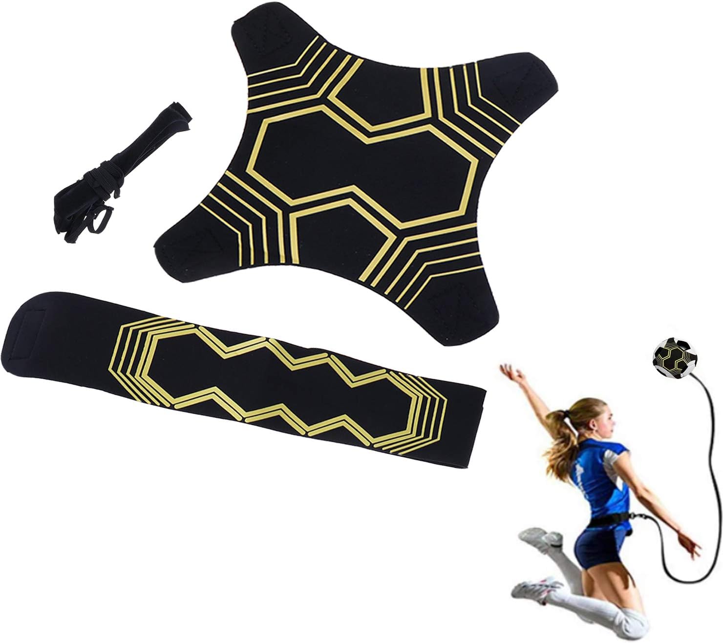 Little World Volleyball Trainer, Volleyball Training Equipment Aid Solo Practice Perfect for Beginners Practicing Serving, Setting and Spiking : Sports & Outdoors