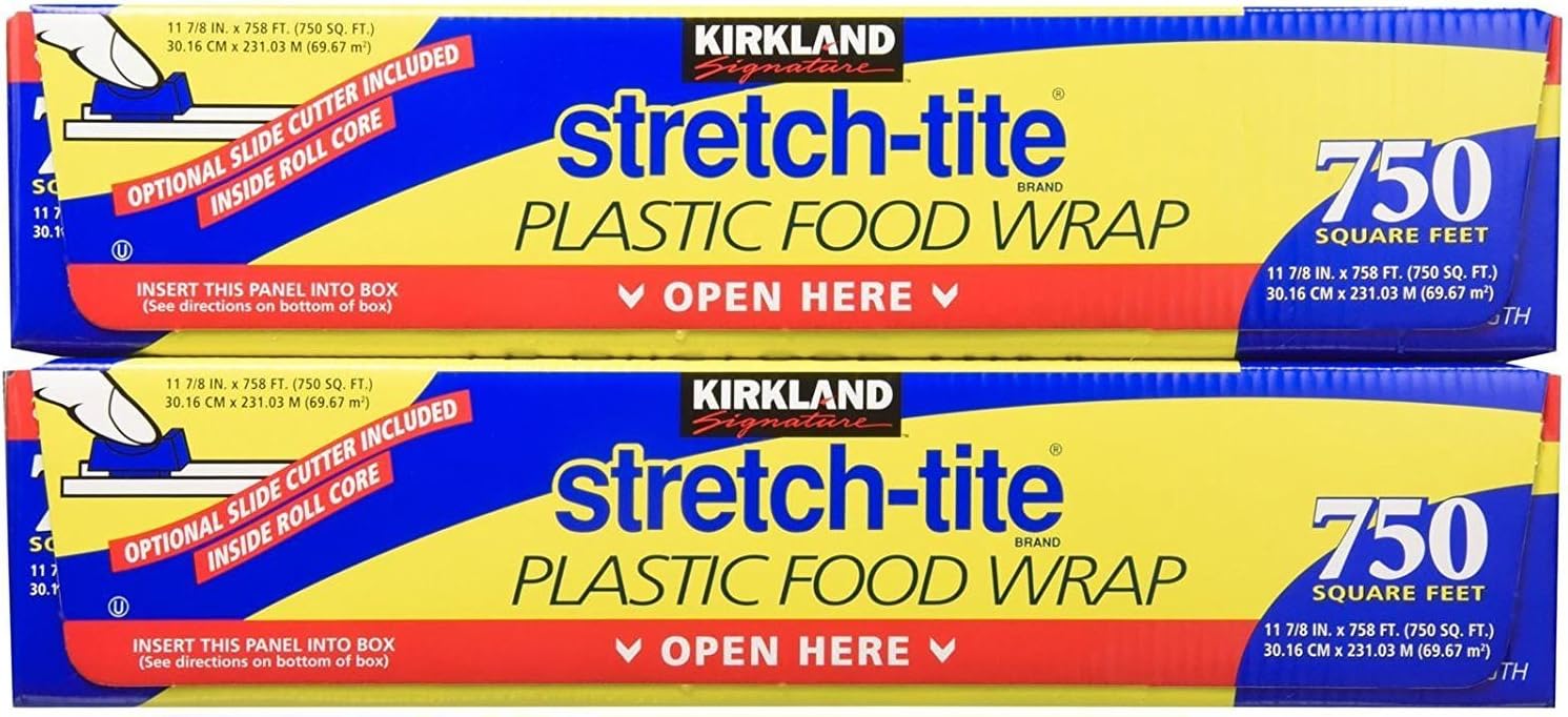 Kirkland Signature Stretch Tite Plastic Food Wrap 11 7/8
