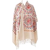 GILFASHE Soft Silky Pashmina Shawl Wrap for Women,Warm Winter Scarf,Blanket Shawl for Wedding,Travel,Evening Dress & Gifts