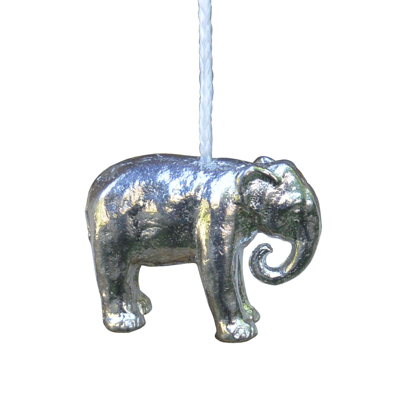 Elephant Light Pull Handle, Bathroom or Blind Pull, Hand Cast Pewter