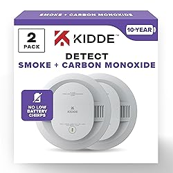 Kidde Smoke & Carbon Monoxide Detector, 10-Year