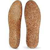 Nature Cork Arch Support Insoles for Men and Women Shoe Inserts Orthotic Inserts Flat Feet Foot - Plantar Fasciitis Orthotic Insoles for Arch Pain High Arch - Boot Insoles (Women 5.5-6)