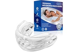 ELLOCY Mouth Guard for Sleeping: No Moldable and Adjustable Fit for Men and Women 1 Pack (1 Count (Pack of 1))