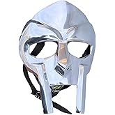 Riylox MF Doom Mask Medieval Viking DoomMask, Roman Gladiator Helmet DoomMask, Halloween Costume Accessory DoomMask.