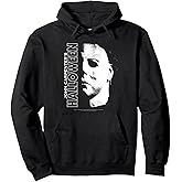 Halloween Michael Myers Large Face Pullover Hoodie