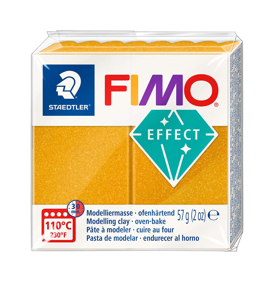 Fimo Effect Modelling Clay, Metallic Gold, 57 g