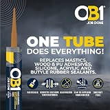 OB1 Oak Multi-Surface Sealant & Adhesive 290ml Hybrid Polymer view 6
