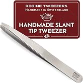 Regine Switzerland Slant Tip Professional Precision Eyebrow Tweezers Tool