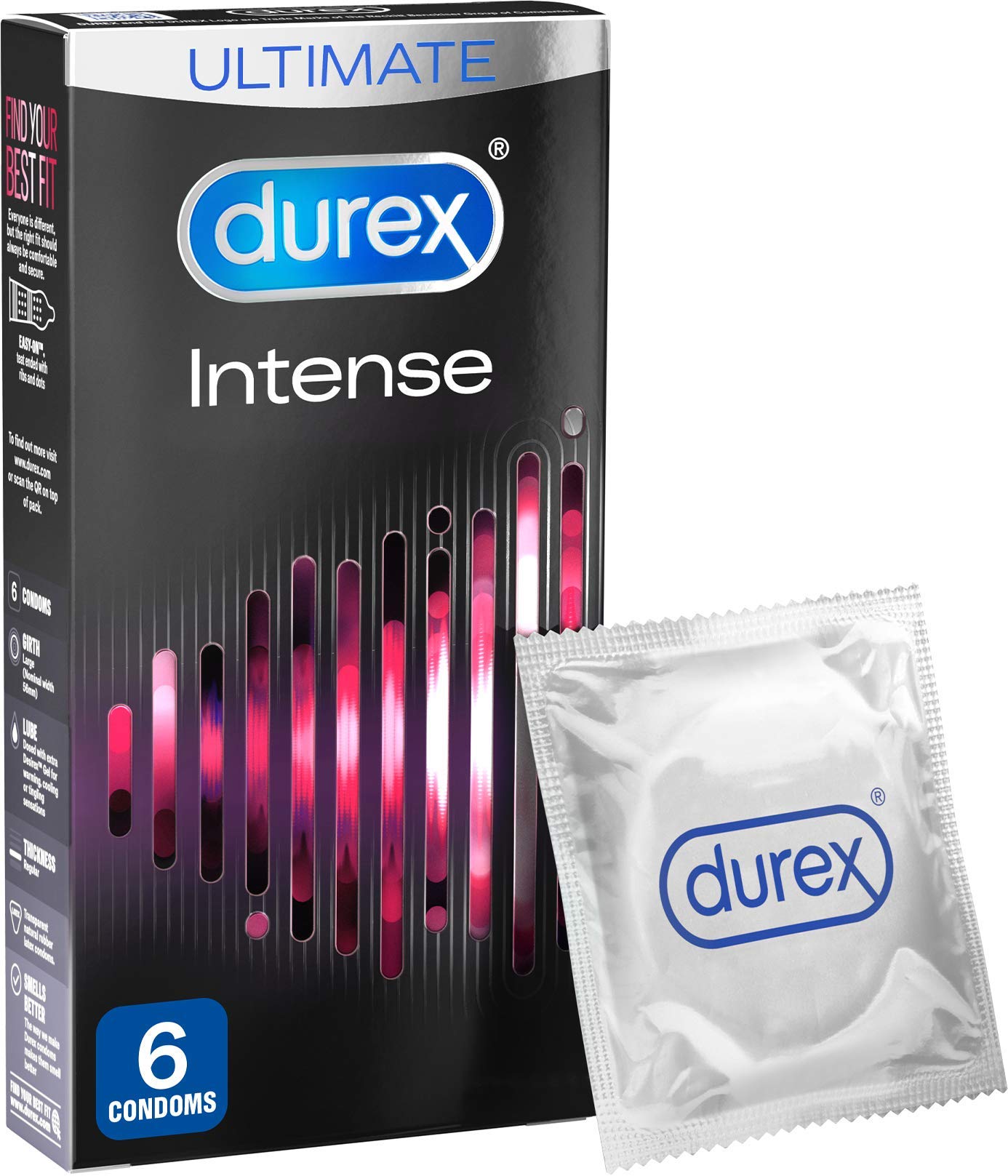 Durex Intense 6 Condoms