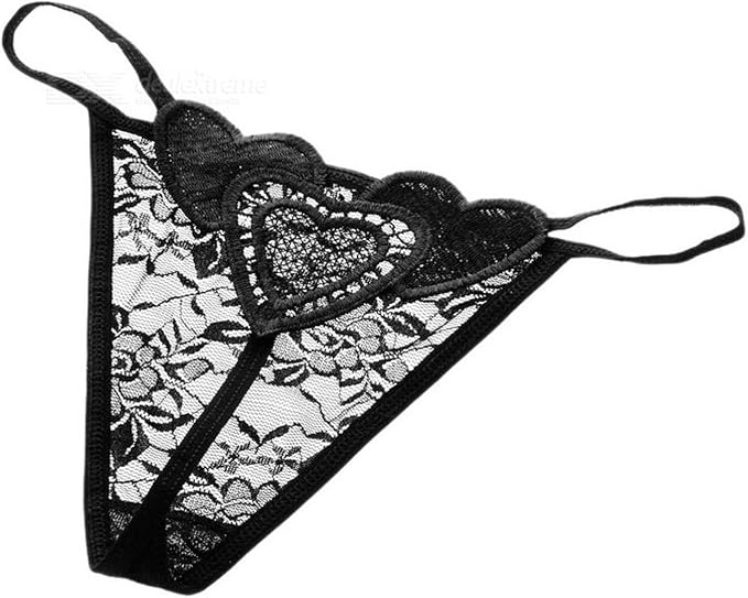 black g string lace