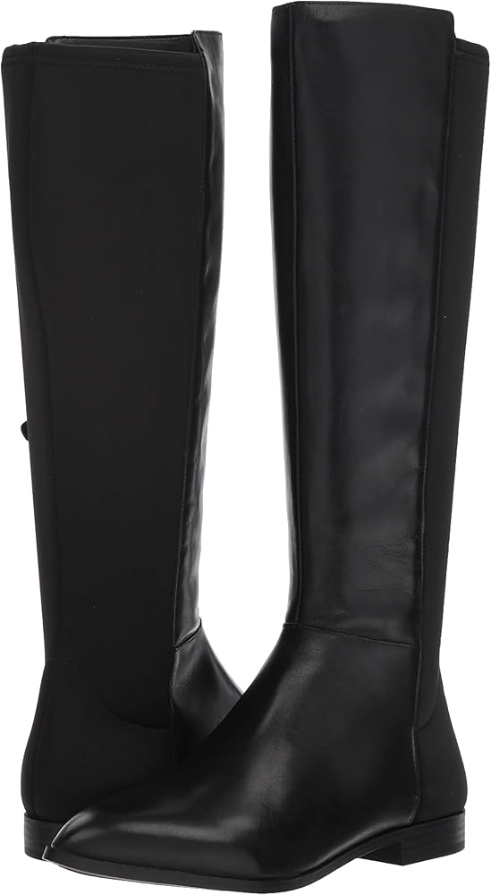 owenford wide calf stretch back boots