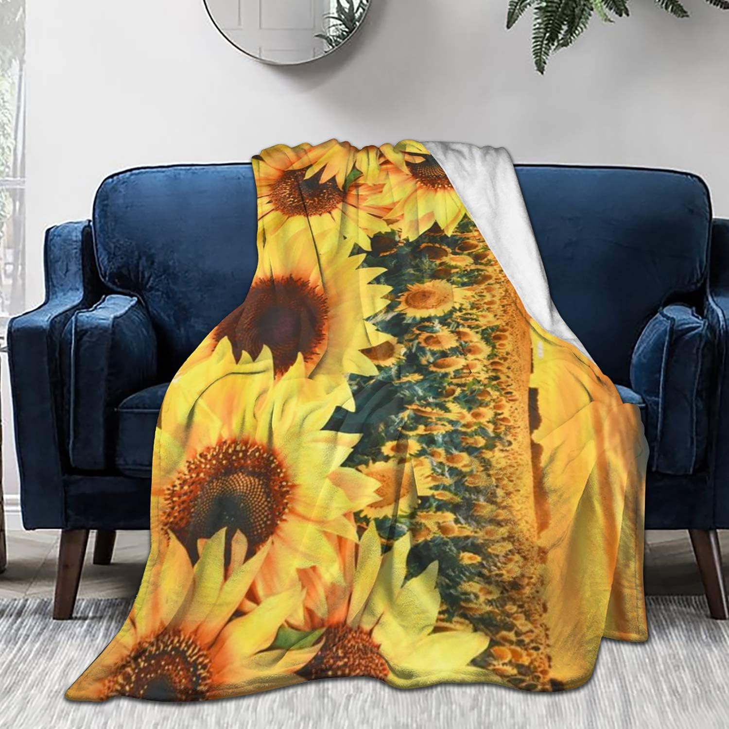 Sunny Sunflower Blankets Remind You To Stand Tall & Face The Sun