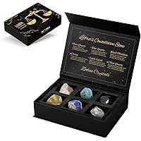 Libra Crystals Gift Set, Libra Zodiac Signs Healing Crystals Birthstones with Horoscope Box Set Libra Astrology Crystals Heal