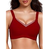 Gailife Crossover Bras for Women No Underwire Wireless Bralettes Seamless Supportive T Shirt Everyday Bras