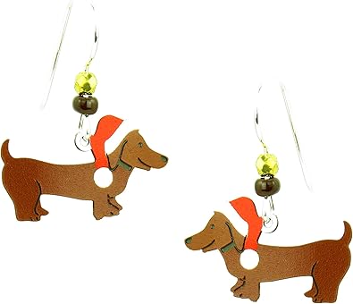dachshund santa hat