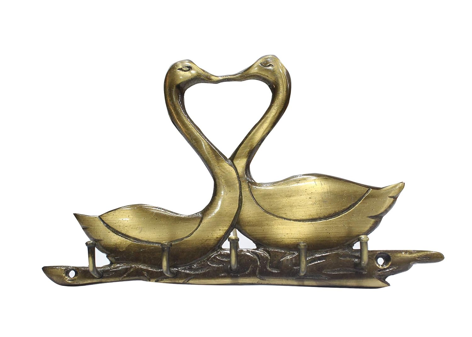 Swan Face Brass Key Hook Holder Key Stand Key Holder For Keys Hanger Hook Wall Key Holder Key Stand Keys Rack Hook Key Hanging Hooks Amazon In Home Improvement