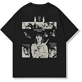 Samurai Aesthetic Vagabond Anime Design Tee, Japanese Manga Shirt, Unisex Vintage Y2K Graphic T-Shirt, Streetwear Style