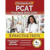 PCAT Prep Book 2023-2024: 3 Practice Tests and PCAT Study Guide [4th Edition]