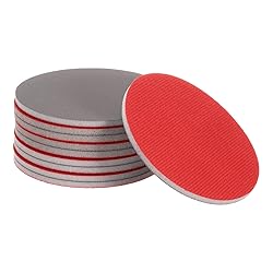uxcell 10pcs 3000 Grit Sanding Sponge 4.85 Inch