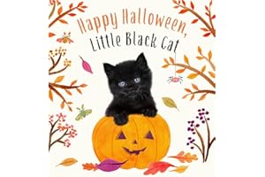 Happy Halloween, Little Black Cat: A Board Book (Baby Animal Tales)