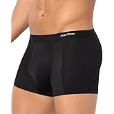Arjen Kroos Mens Boxer Briefs Sexy Modal Mesh Underwear with Pouch Moisture Wicking Breathable Trunks 1 Pack