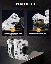 ROADFAR New Alternator Replacement for 2007-2016