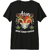 Aries Intense Fearless Aries Zodiac Sign Aries Birthday Premium Tri-Blend T-Shirt