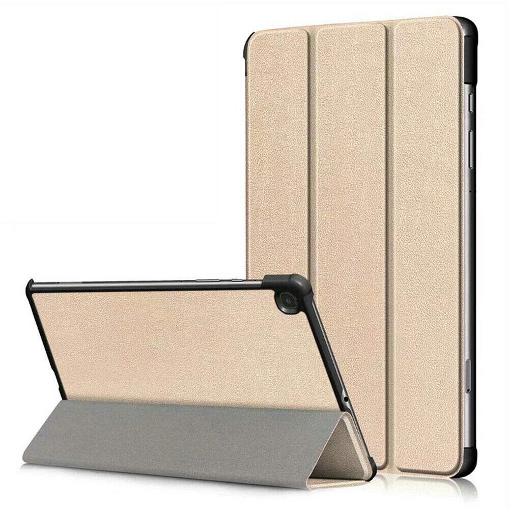 for Samsung Galaxy Tab S6 Lite 10.4 (2024/2022/2020) Smart Case P610 P615 P613 P619 P620 P625 Magnetic Stand with Sleep/Wake Function (Gold)