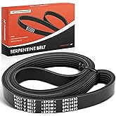 A-Premium Engine Serpentine Drive Belt Compatible with Nissan Altima 2013-2018, Rogue 2014-2020, DOHC L4 2.5L