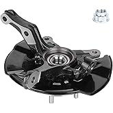 Front Right Steering Knuckle & Wheel Bearing Hub Assembly for Honda Civic 2012 1.5L 1.8L L4, LK097, 51216-TR3-Y00, 51216-TR0-A00, Passenger Side