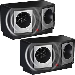 Gardigo Mäuseabwehr 2er Set I Ameisenabwehr mit Ultraschall I Mäuse, Ungeziefer und Schädlinge vertreiben ohne Gift