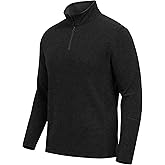 TUREFACE Mens Stretch Athletic Sweatshirt Long Sleeve Comfy Breathable Top for Men Casual Cozy S-XXL