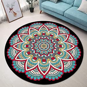 Alfombra Redonda para Silla De Oficina, Estera para Sillas