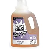 Molly's Suds Liquid Laundry Detergent | Clean Laundry Detergent Soap for Sensitive Skin | 2x Concentrated, High Efficiency (HE) | Lavender - 100 Loads