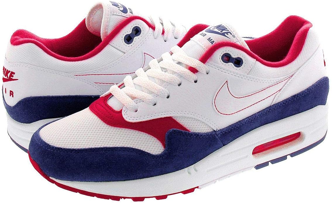 royal blue and white air max