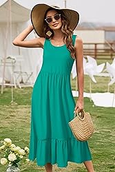 STYLEWORD Sundresses for Women 2025 Summer Beach