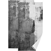 MATEKULI Black and White Hand Towels for Bathroom 2 Pack,Microfiber Soft Absorbent Grey Ombre Modern Abstract Art Grunge Kitchen Towels,Decorative Bathroom Towels for Face,Hair,Bath,Shower 14"x28"